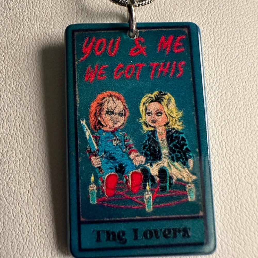 Chucky Halloween Necklace